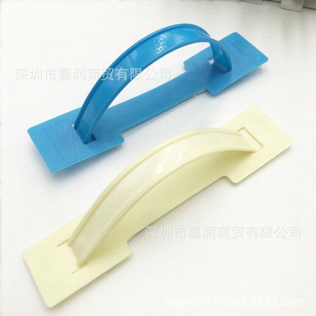 现货供应塑料透明提手扣彩盒手挽扣纸箱扣纸盒拎手