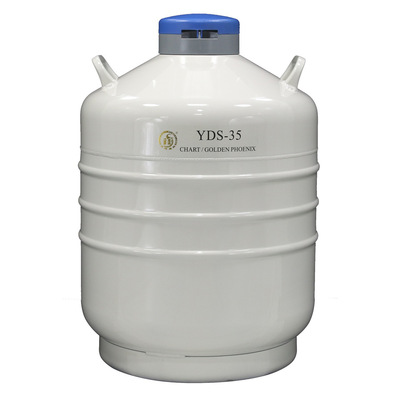 查特生物 成都金凤 液氮罐 YDS-35 贮存型液氮生物容器 实验用
