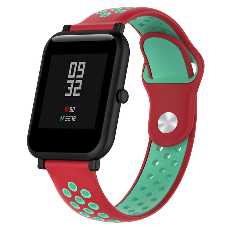 Applicable to Huami AMAZFIT m mobile youth version BIP A1608 two-color strap 20MM width