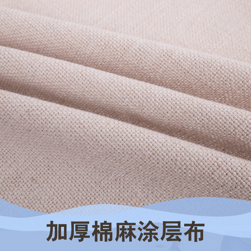 【知秋】1300D加厚特种棉麻涂层布 8*8沙发布料批发 厂家直供|ru