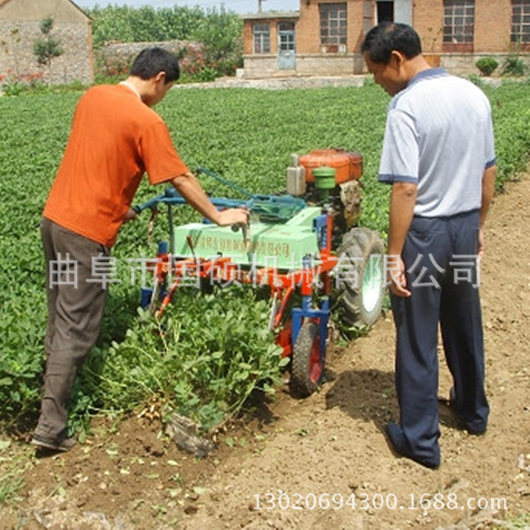 平地起陇两用型振动筛花生收获机