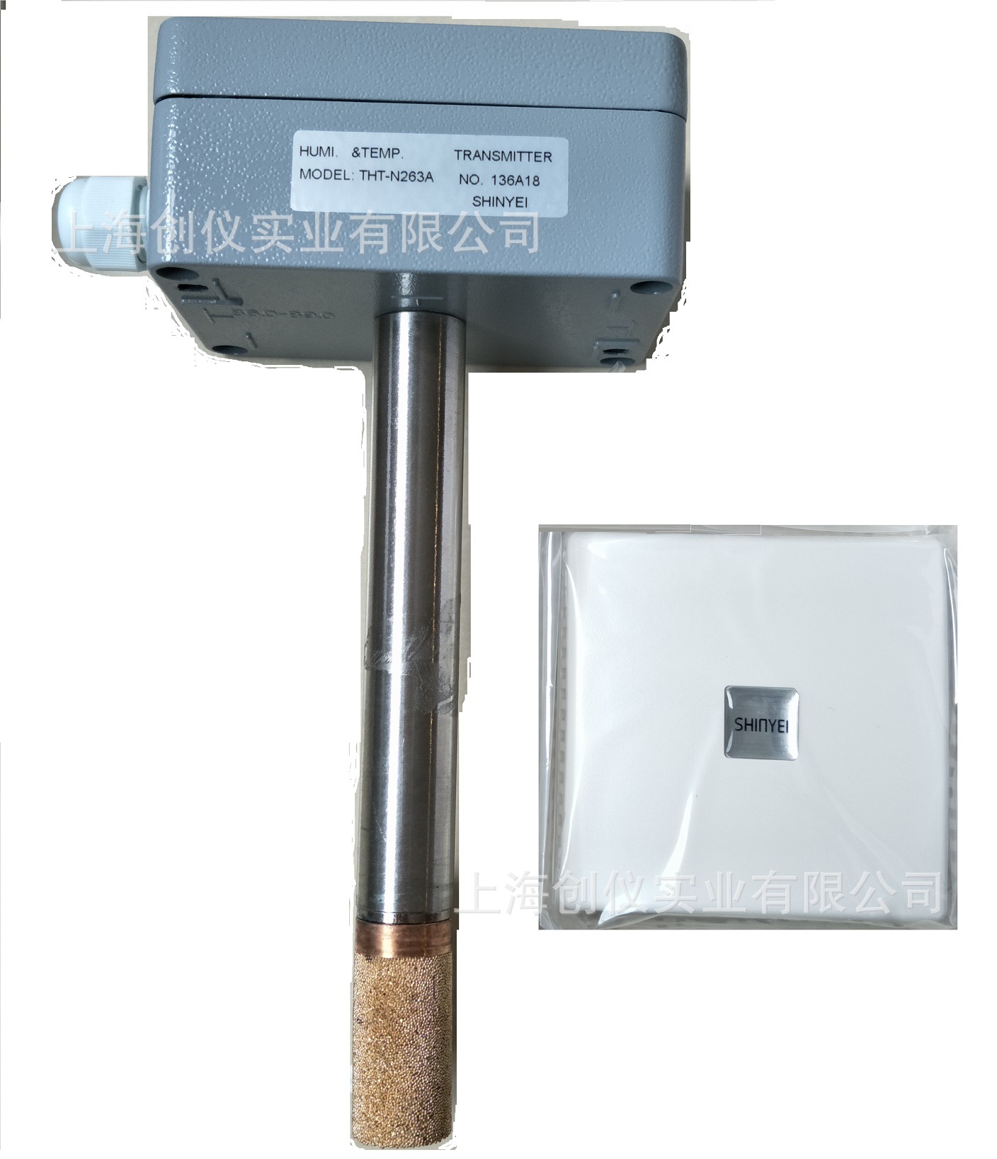 THT-N263A SHINYEI 风管型嵌入式温湿度传感器工业温湿度变送器