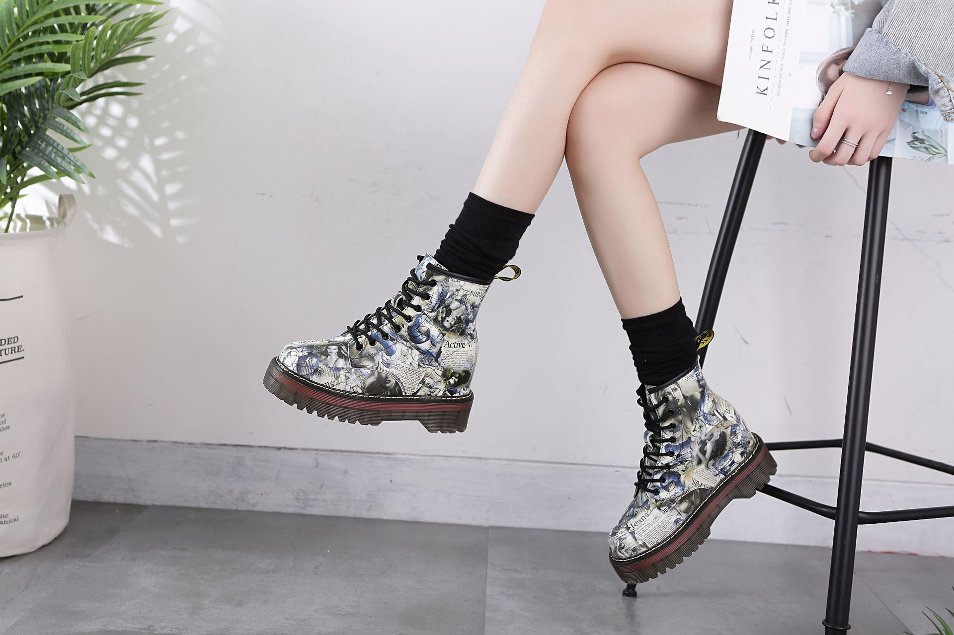 Bottes femme YOUMI en En cuir - Ref 3355681 Image 9