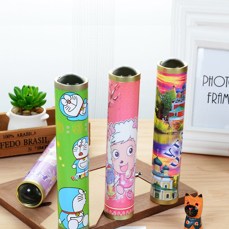 景区热卖 儿童创意木制 魔幻万景万花筒玩具 婴幼儿早教益智教具|ms