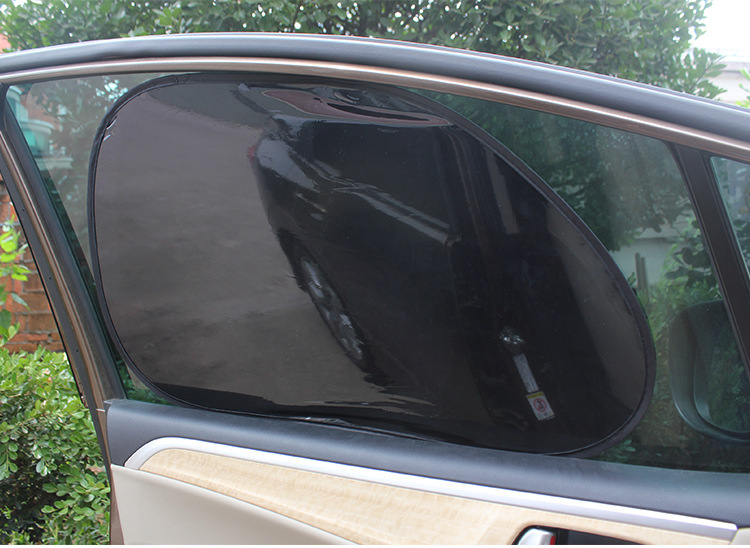 Car Sunshade Car Electrostatic Film Window Side Shield Folding Sunlight Summer Supplies Sunscreen Heat Insulation Sun Shield