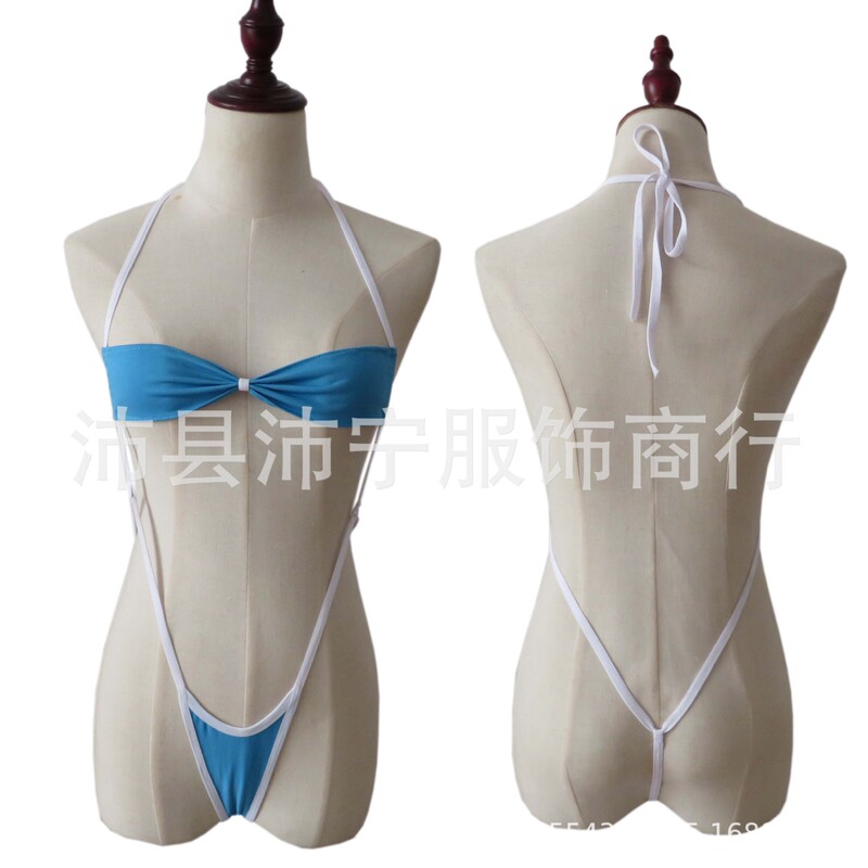 Cross border sexy lingerie women sexy pajamas ebay AliExpress mini bikini swimsuit set