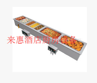 美国赫高Hatco HWBI-4DA 四联嵌入式保温汤池(带去水/自动上水)