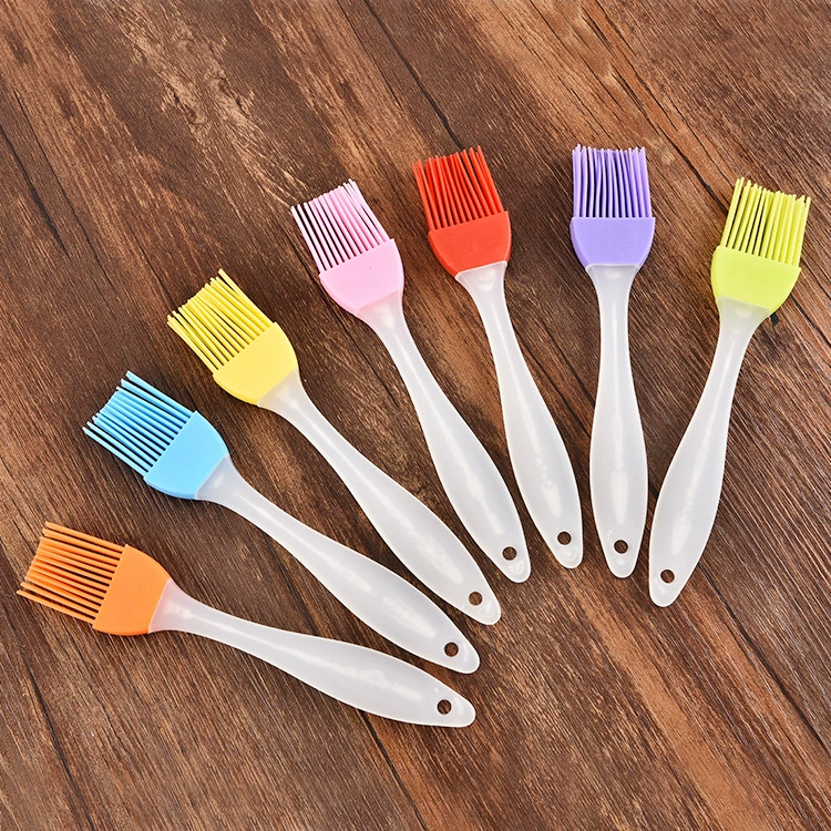 Split silicone handle, brush, (Physicals)