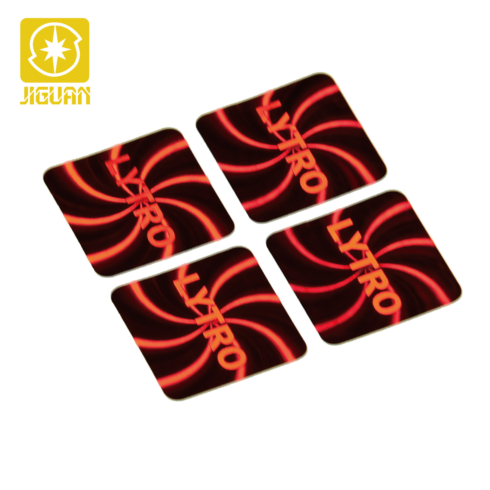 低价定做隐形防伪标签，UV隐形流水号标签，镭射防伪标签