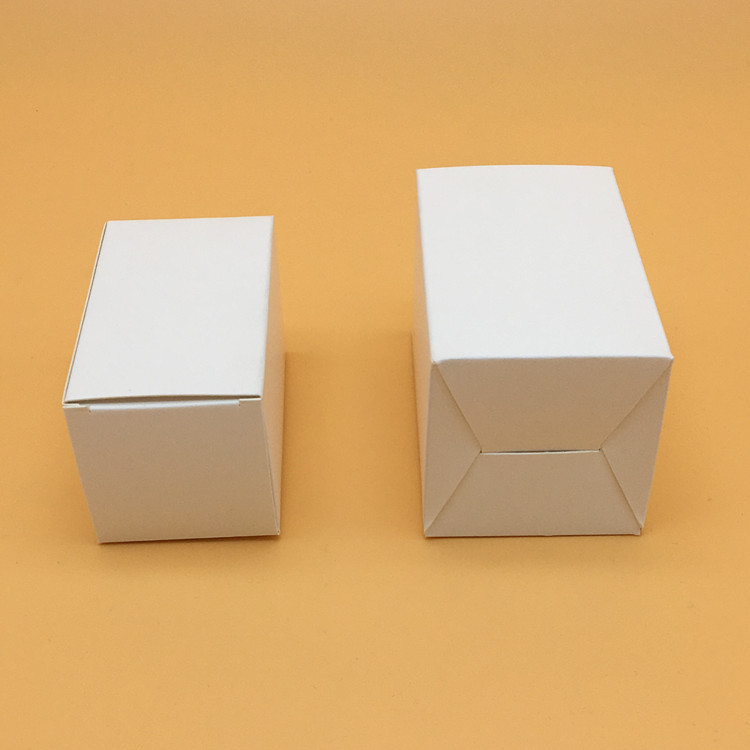 厂家直销白盒纸盒现货 纸盒批发白卡包装纸盒子 定做通用纸盒