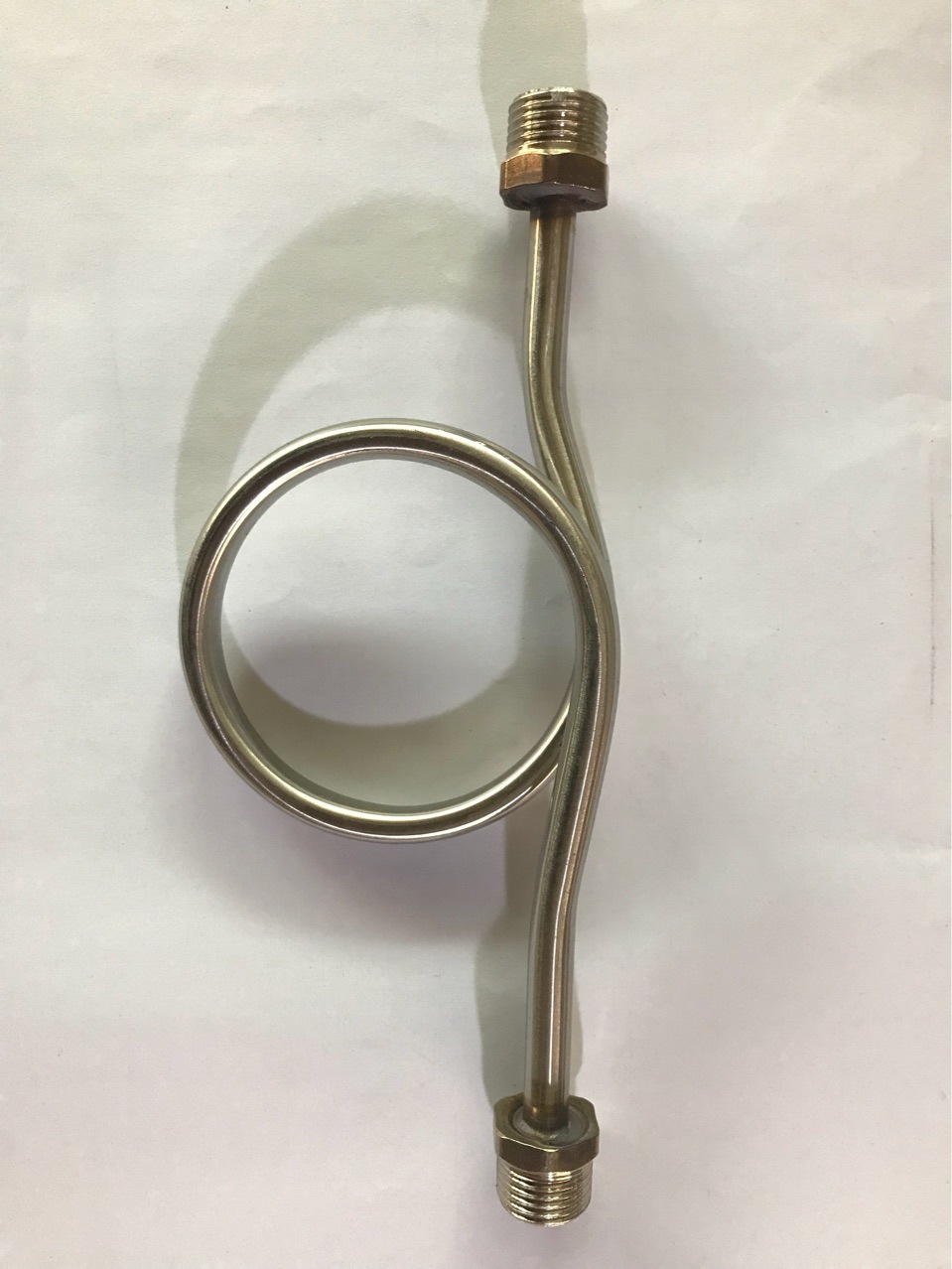 不锈钢 双外丝1/2缓冲管