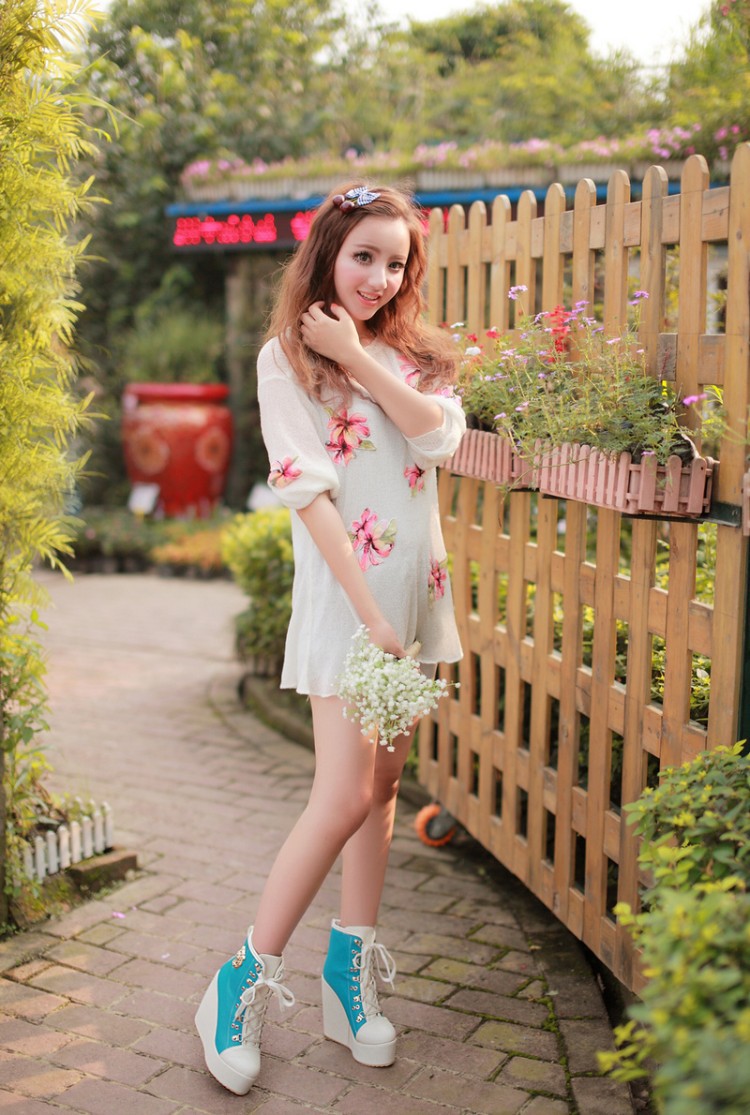 Bottes femme en PU artificiel - Ref 3354869 Image 21