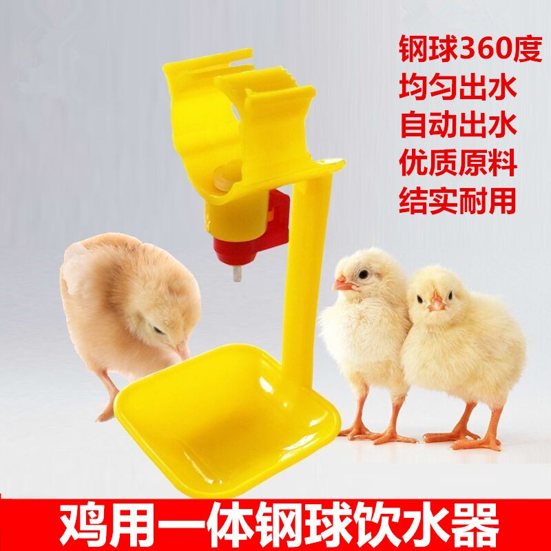 厂家直供 一体吊杯 自动养鸡自动乳头式 卡式饮水器鸡饮水器