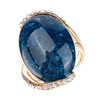 Fashionable jewelry, stone inlay, crystal, zirconium, ring with stone, accessory, European style, city style, wholesale