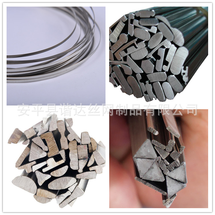 不锈钢半圆线 不锈钢镀锌异形丝多种异性丝厂家供应