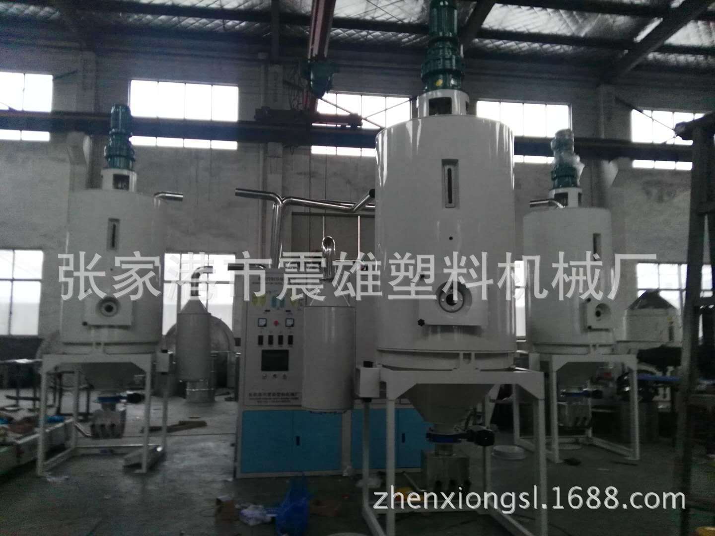 假发丝结晶除湿机设计定制 PET塑料全自动预结晶除湿干燥机一拖三