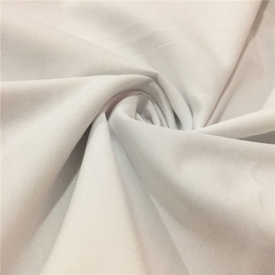 厂家批发涤棉弹力布TC弹力府绸衬衫面料职业衬衫布工装现货|ru