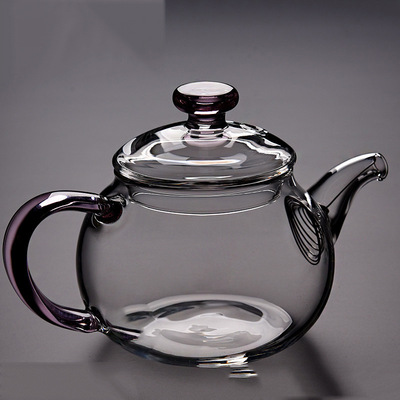 wholesale Heat Glass teapot transparent thickening Glass tea set gift customized thickening capacity new pattern Glass jug