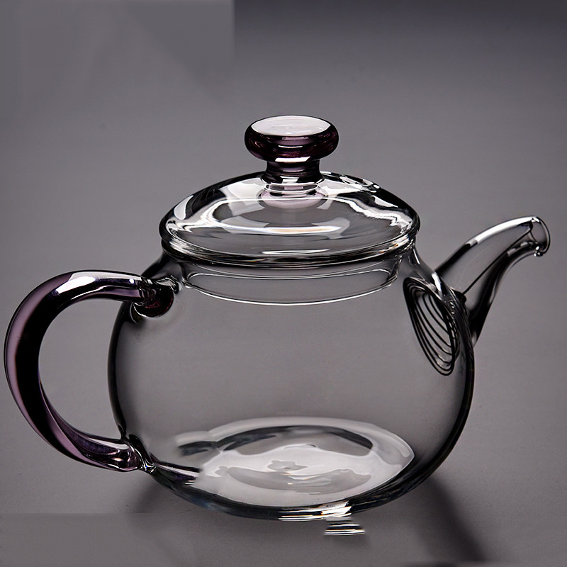 wholesale Heat Glass teapot transparent thickening Glass tea set gift customized thickening capacity new pattern Glass jug