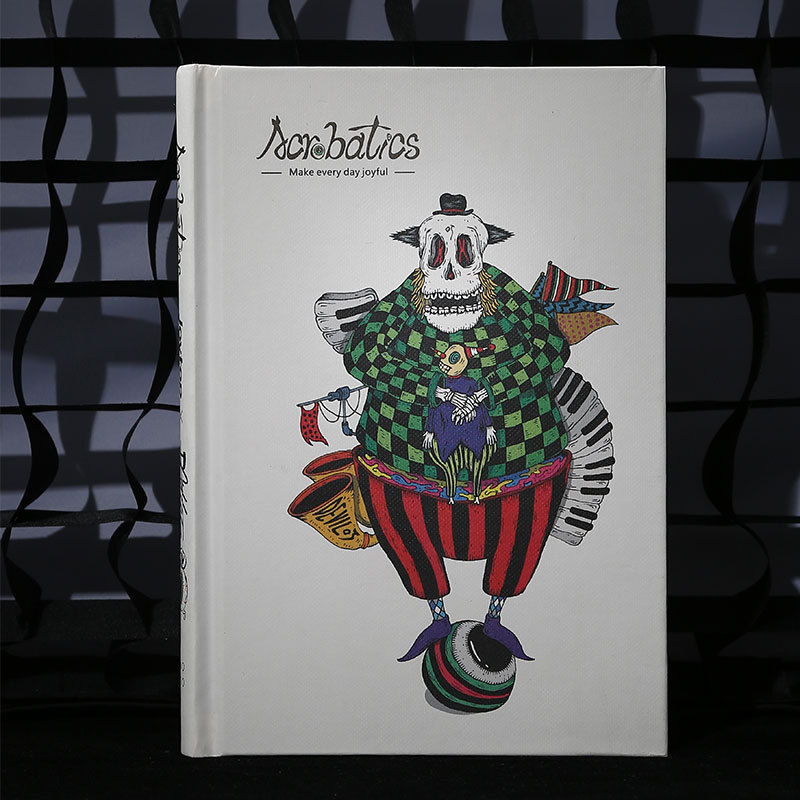 A5 Joker Notebook Paper Creative Travel Journal Student Diary Planner