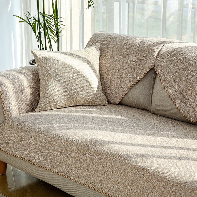 Französischer Sofaüberwurf Minimalistisch Und Elastisch_voghion.com