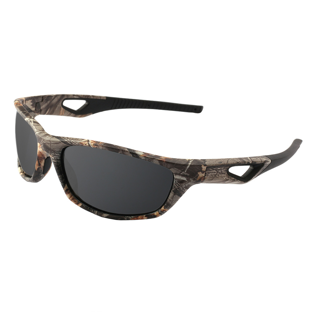 Europe and the United States camouflage sports riding glasses fishing polarized sunglasses color film polarized glasses