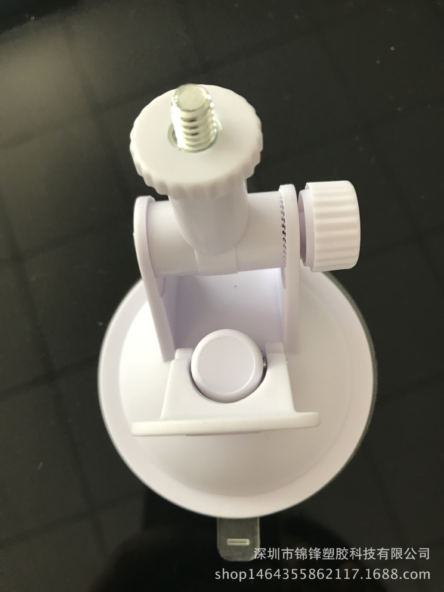 Venta directa de fábrica 70MM soporte de ventosa de copa de avión blanco M6 1/4 soporte de copa de avión de cabeza de tornillo