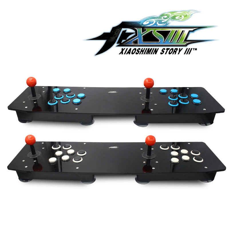 Cross-border 3D Moonlight Treasure Box Home Arcade Nostalgia Game Professional Peripherals Computer Rocker Two-person Rocker Game Machine
