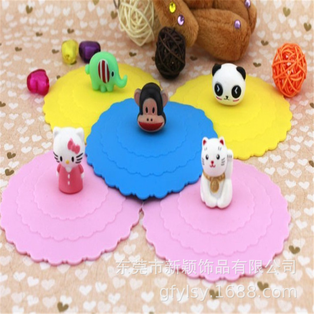 厂家直供个性硅胶杯盖矽利康杯盖颜色多搭配易价格特优快来看看吧