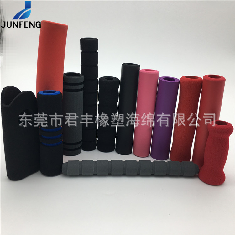 NBR自行车防滑手柄套 山地车海绵把套 EVA摩托车泡棉把手套批