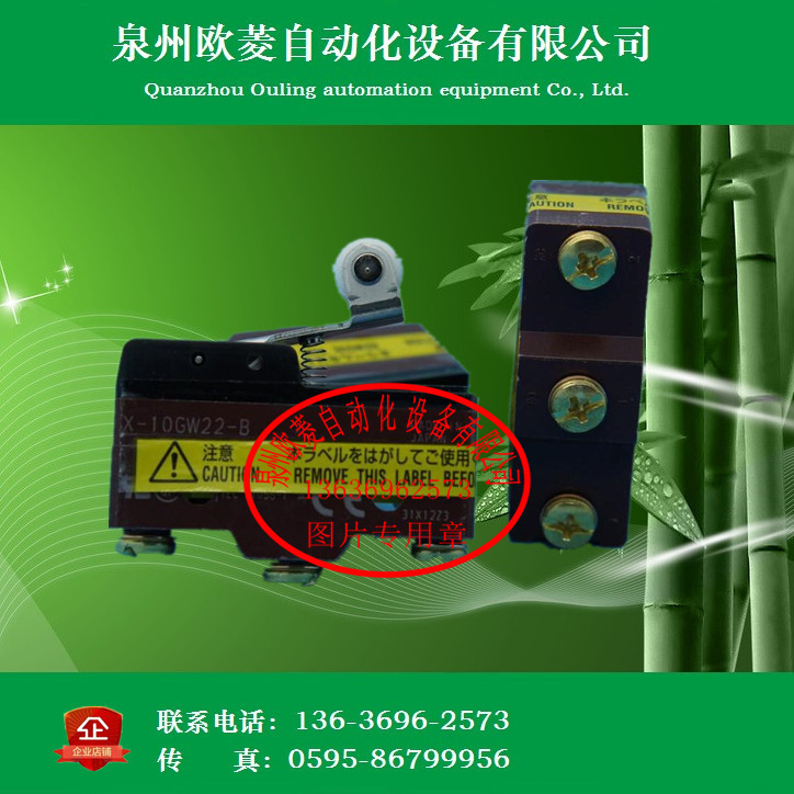 OMRON欧姆龙行程开关限位开关 X-10GW22-B 全新