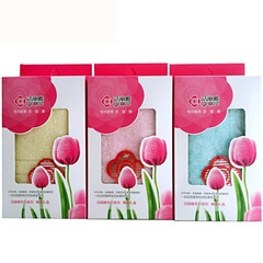 Jileya 6734 Single Towel Gift Box Wedding Gift Return Gift Gift Towel Gift Box Set Wholesale