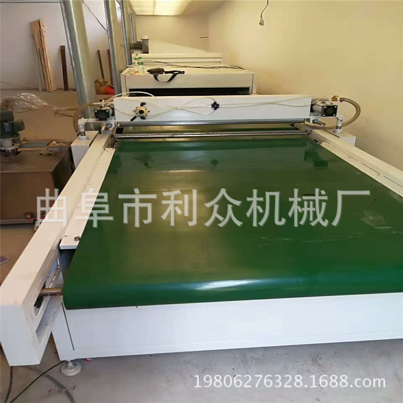 烟台电视背景墙护墙板镜面处理 UV涂装自动生产线