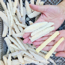 热销型瀑布式上浆机 自动回粉上粉机 小型地瓜条挂浆油炸生产线