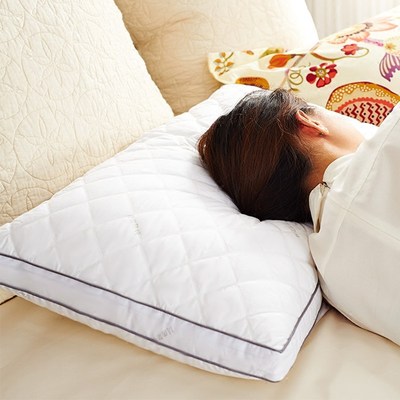 五星酒店防螨大豆纖維枕頭超軟護頸枕單人成人可水洗枕芯禮品批發