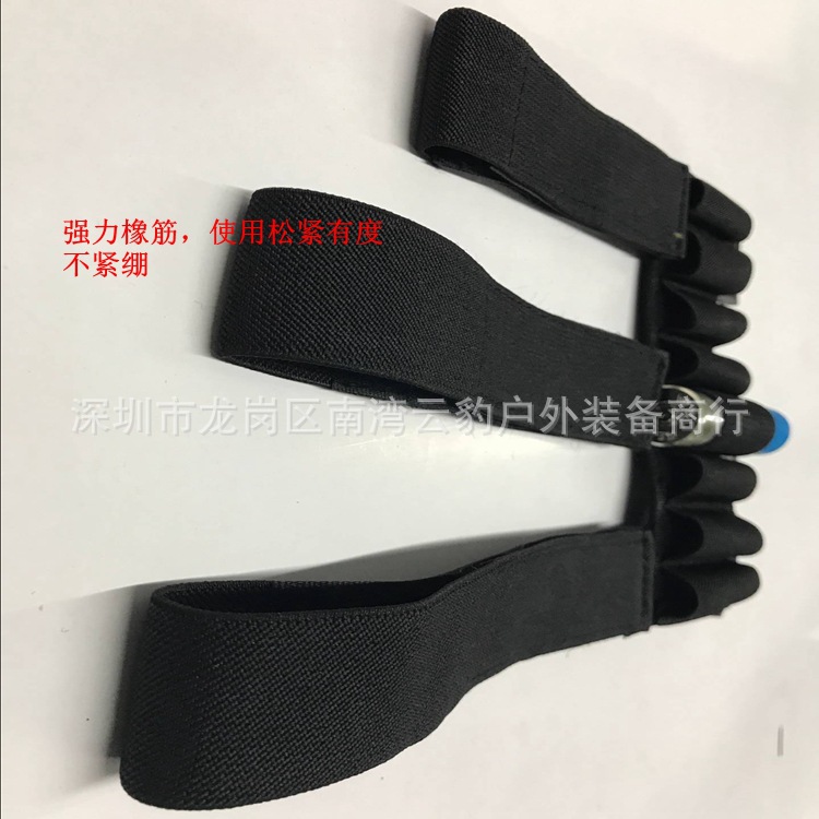 (2개) 새로운 야외 다기능 사냥 전술 길 가방 넥타이 손 액세서리 가방 분리 가능한 팔 총알 가방 전술 스티커