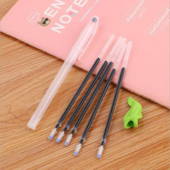 Student practice calligraphy disappearing pen set, one-rod five-core one-grip pen device, automatic fading pen, grooved copybook special pen