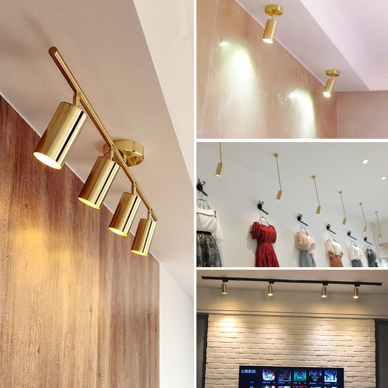 Golden mounted bar copper LED creative lights for hood for living…