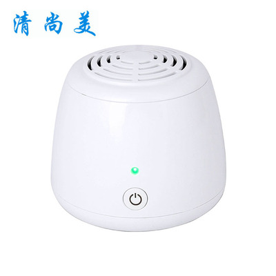 跨境负离子空气净化器 冰箱除味器 DC5V干电池臭氧杀菌消毒机批发