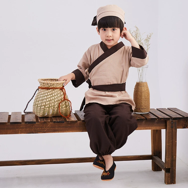 Встряхните маленькую корзину для детей Hanfu в китайском стиле