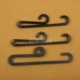 个性黑色塑料挂架袜钩