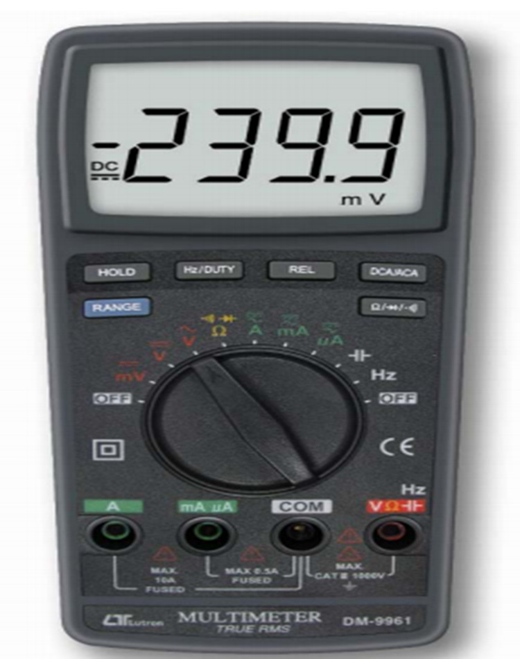 中国台湾路昌DM-9961 多功能自动换档电表