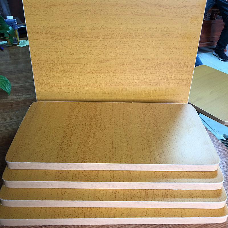 源头厂家供应16.18多层防火板课桌椅面板餐桌椅面可定做尺寸|ru