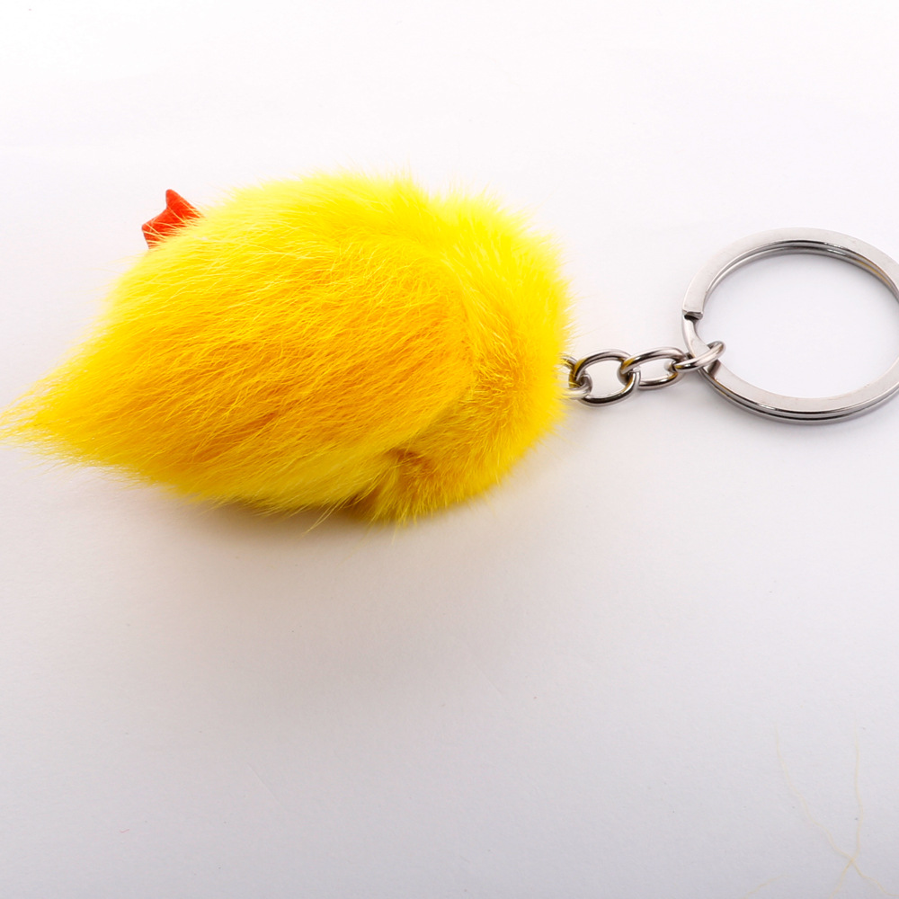 mignon petit pendentif canard jaune en peluche dessin anim jaune canard sac pendentifpicture2