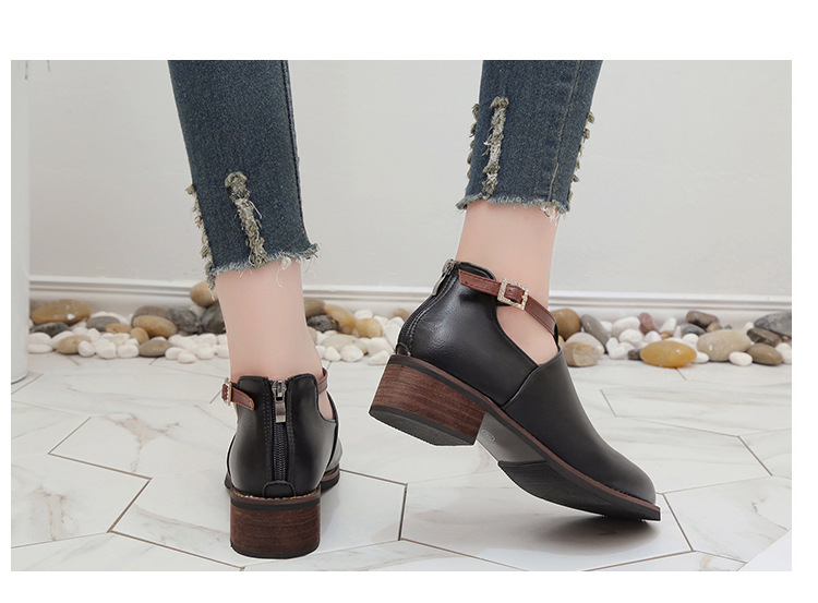 Bottes femme en PU artificiel - Ref 3355107 Image 14