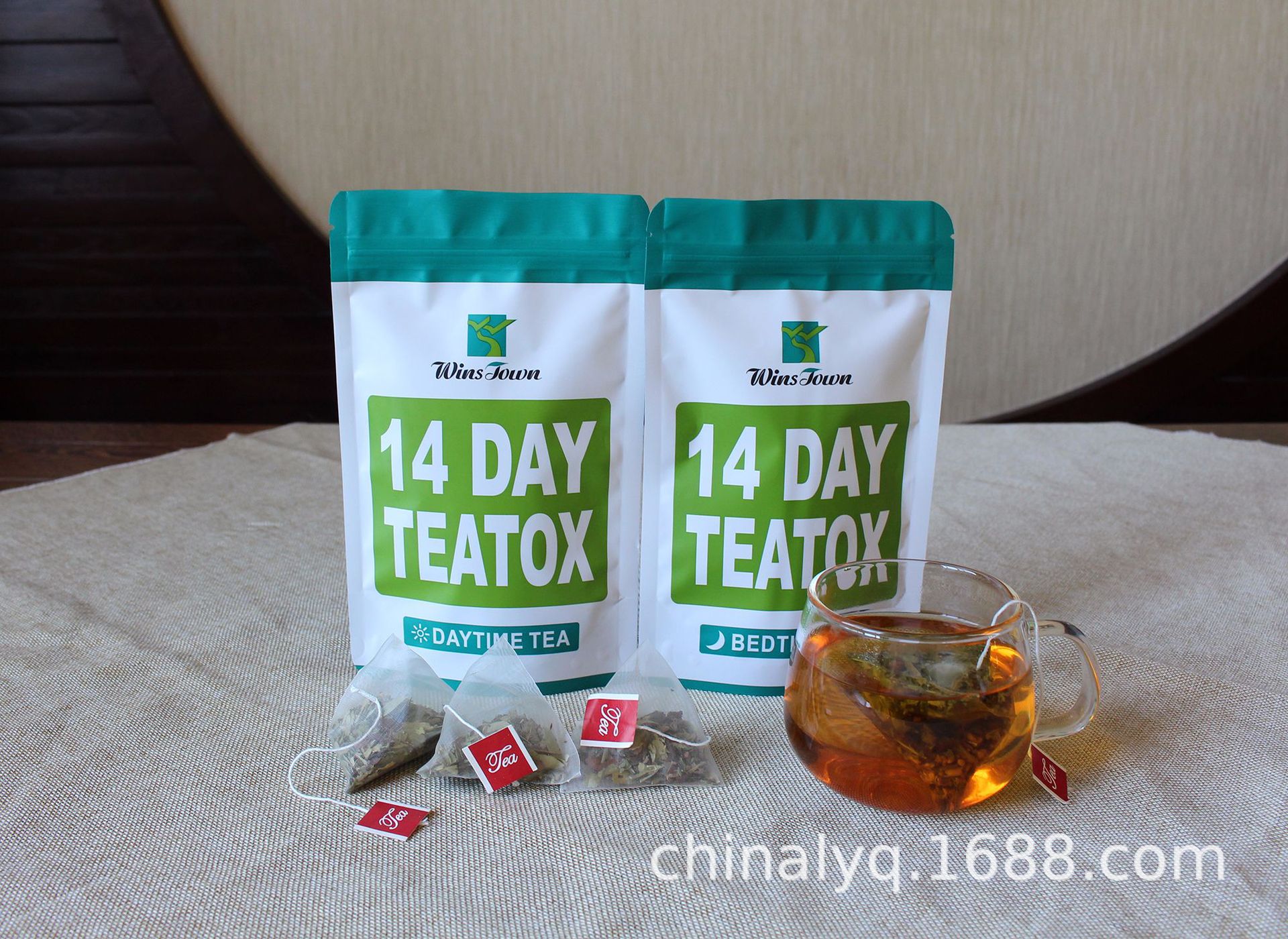 非洲外贸出口tea tox茶叶批发slimming teaBootea28/14天花草茶