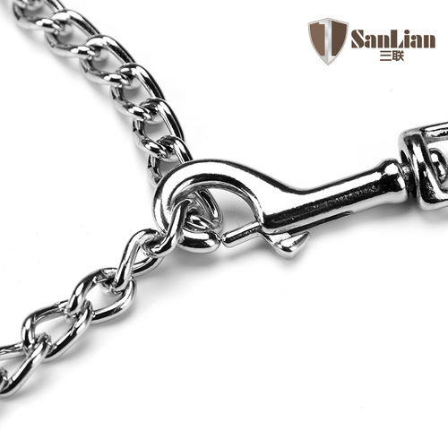 Producer direct sales traction rope pet supplies foam iron chain 120CM wholesale