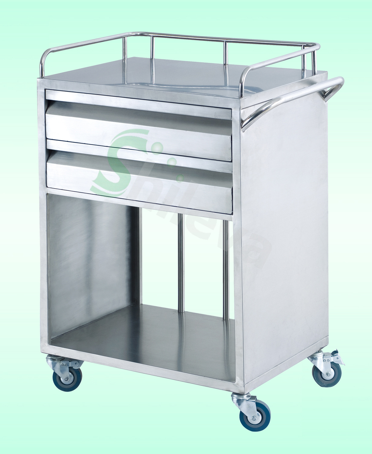 发药车 医用推车 医用储物车 不锈钢车 伤口消毒车四轮车医用级