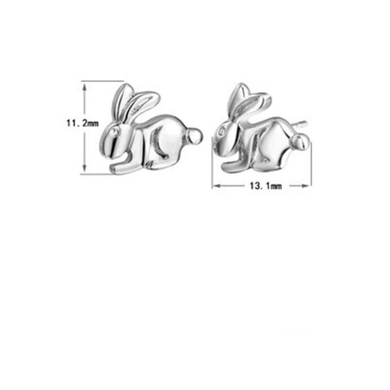 Cute Little Animal Earrings Mini Bunny Earrings display picture 16