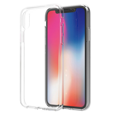 apply iphoneXR Mobile phone shell transparent tpu Soft shell apple XS MAX DROP sets XR Silicone Case